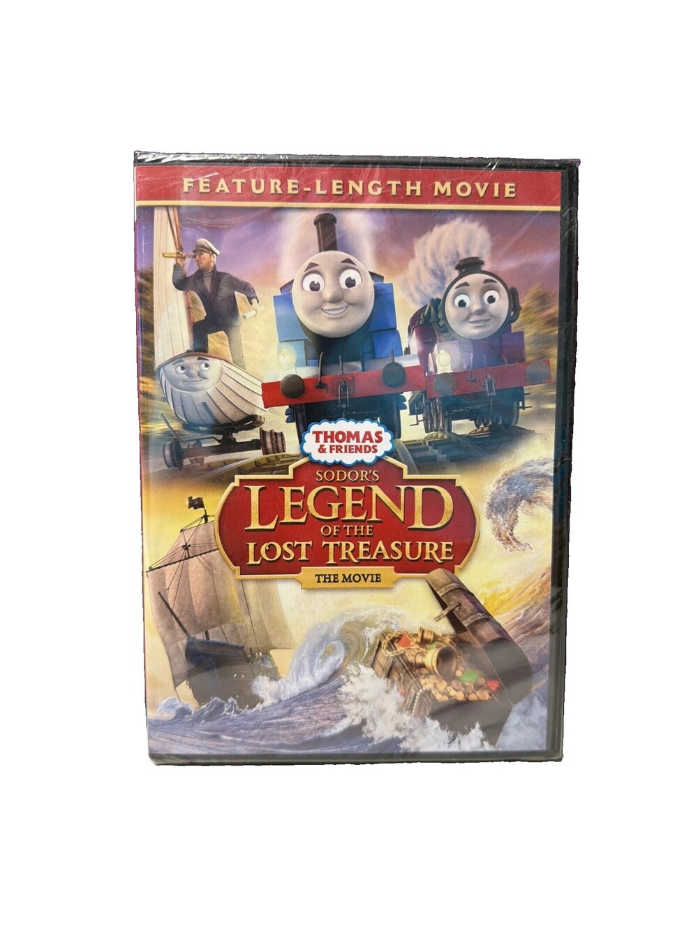 Thomas and Friends: Sodor's Legend of the Lost Treasure The Movie DVD Sealed
